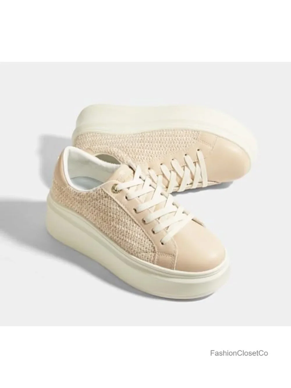 LUCKY STEP Women's Platform Fashion Sneakers Thick Sole Classic Low Top Casual